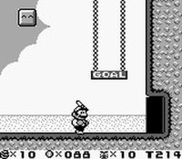 une photo d'Ã©cran de Super Mario Land 2 sur Nintendo Game Boy